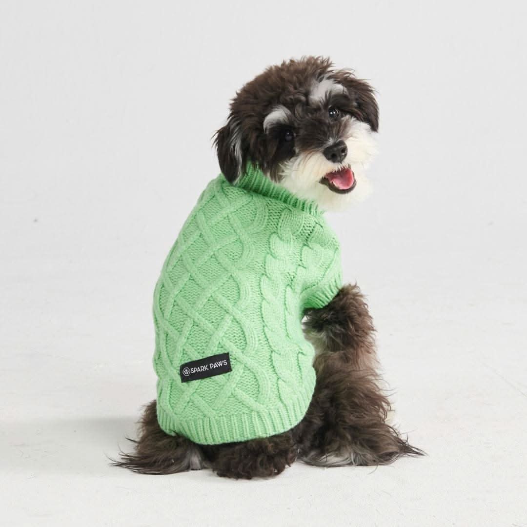 Cable Knit Dog Sweaters - Image 11