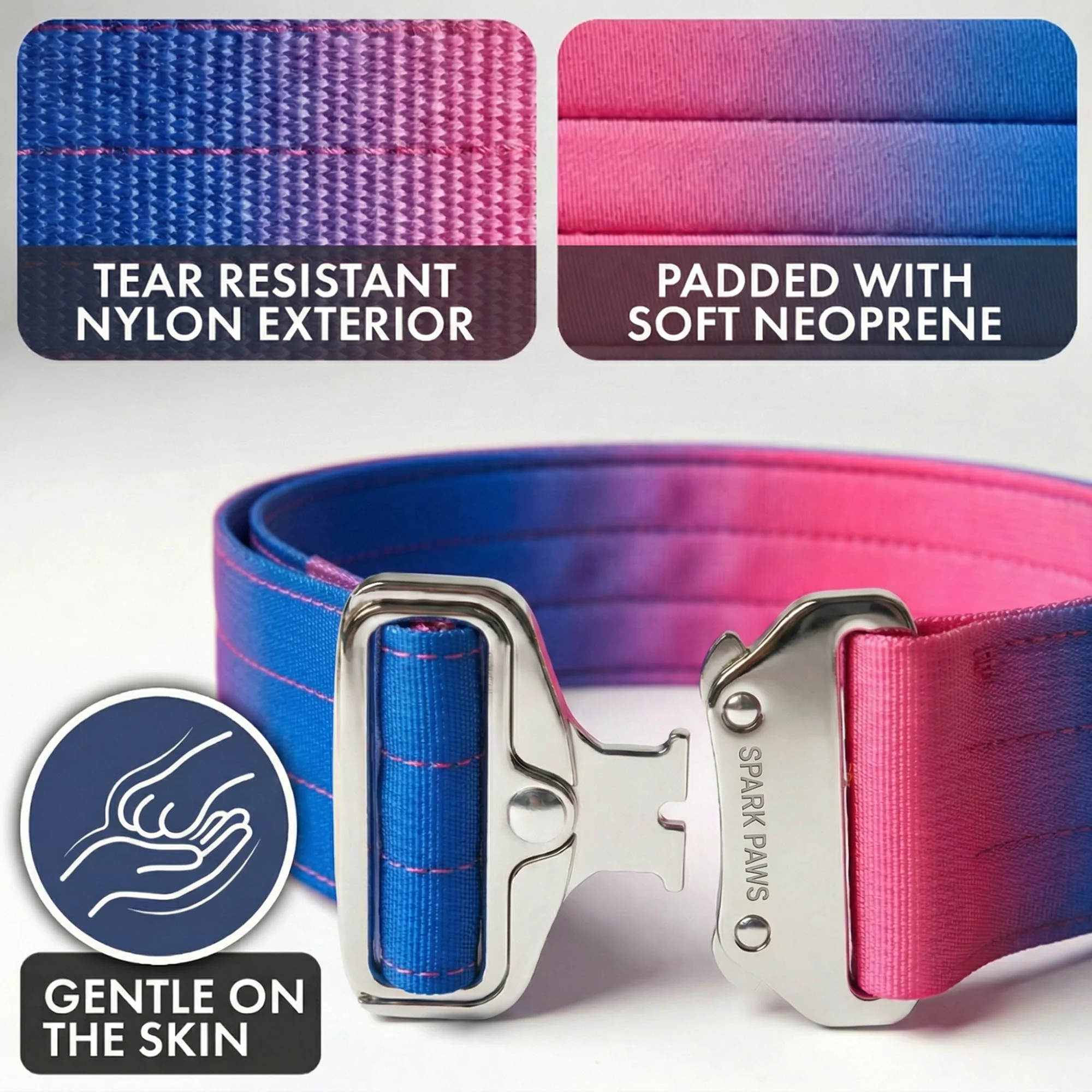 Comfort Control Collar and Multipurpose Leash Set - Snow Cone - Image 5