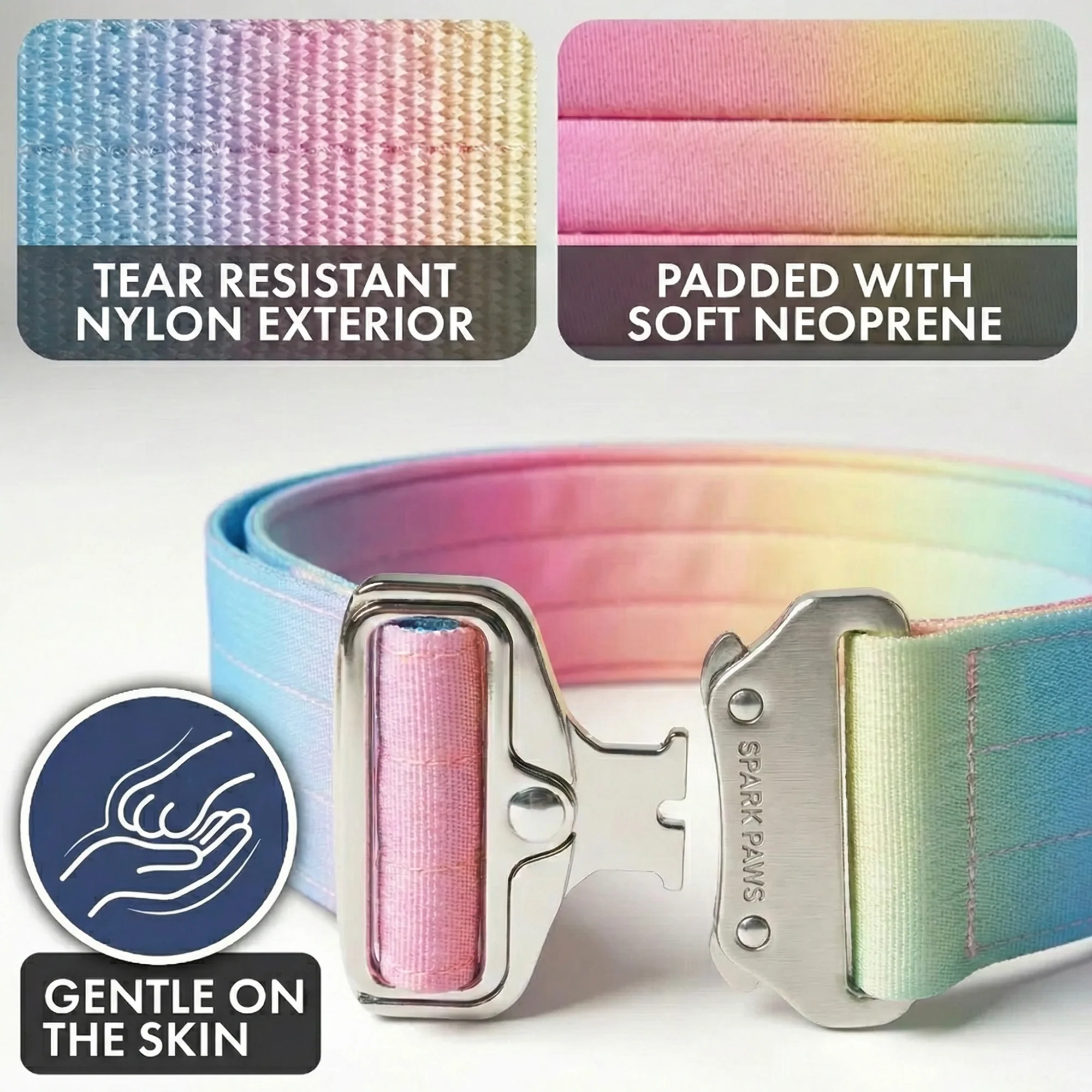 Comfort Control Collar and Multipurpose Leash Set - Pastel Icing - Image 5