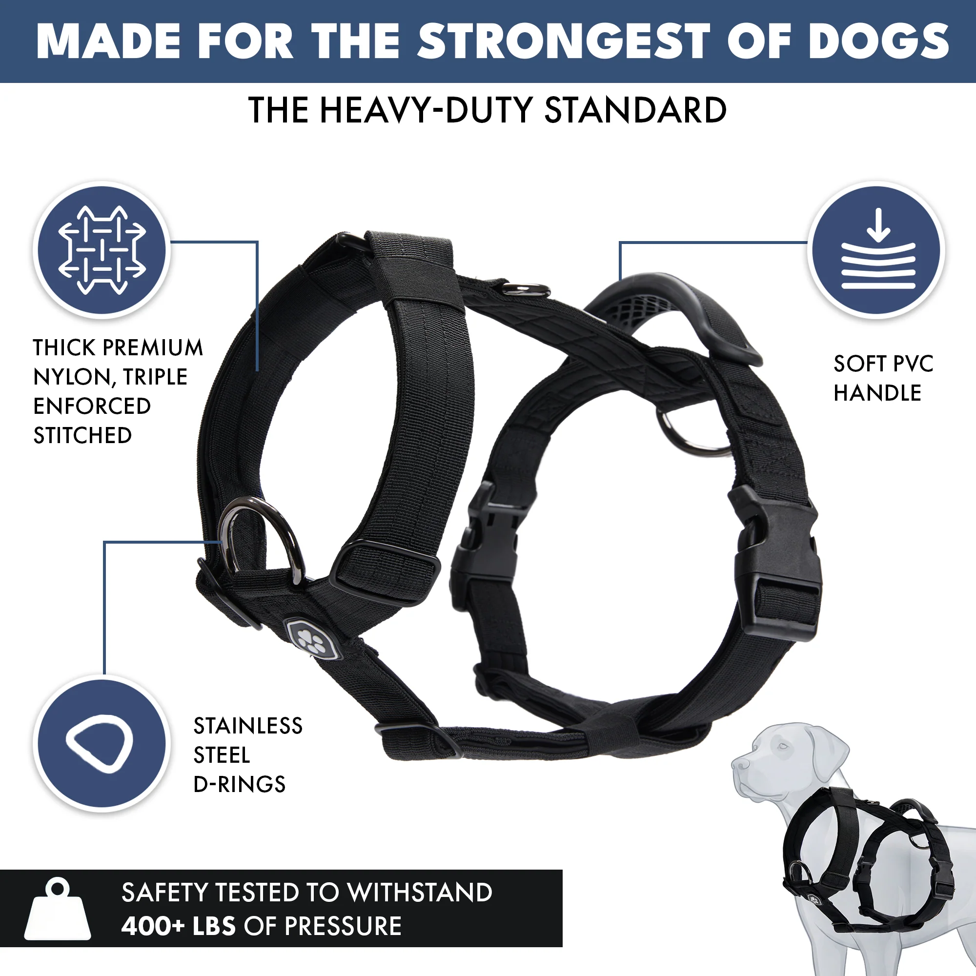 Comfort Control No-Pull Dog Harnesses - Image 26