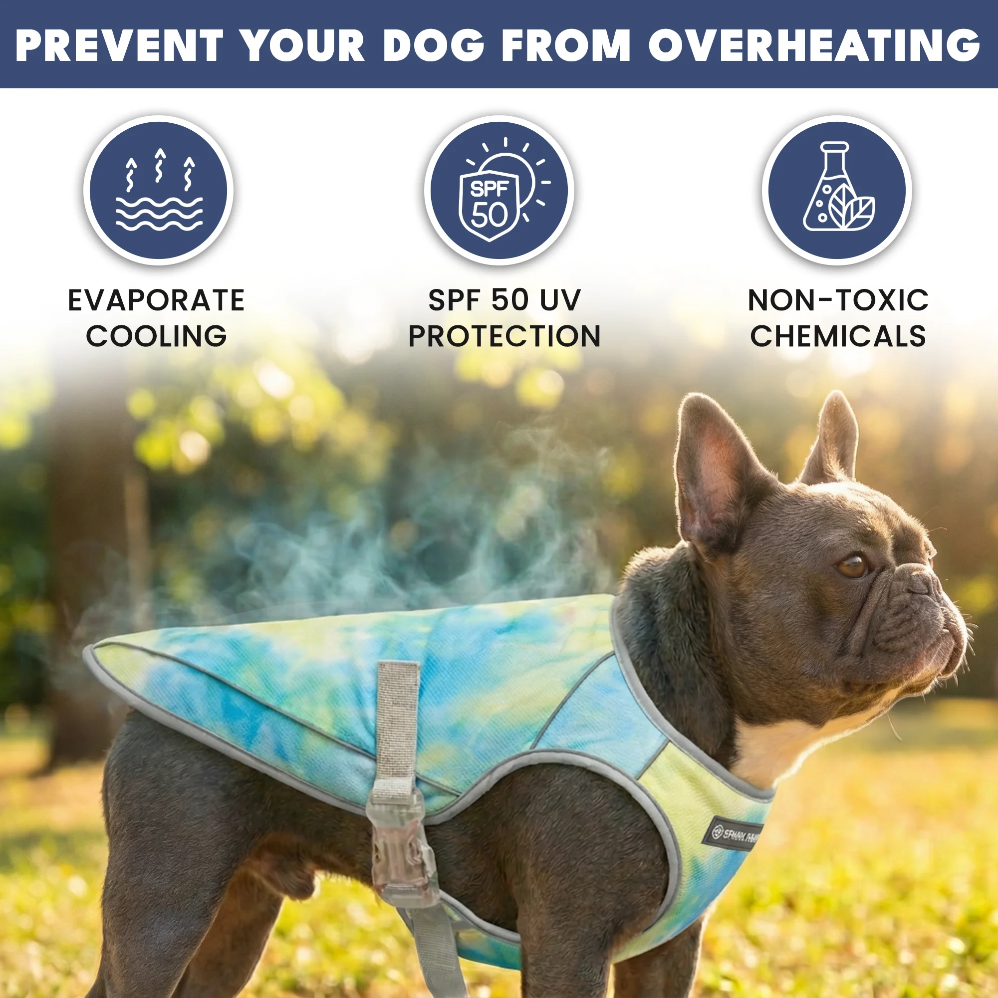 Chilltech™ Dog Cooling Vest 2 Pack - Image 18
