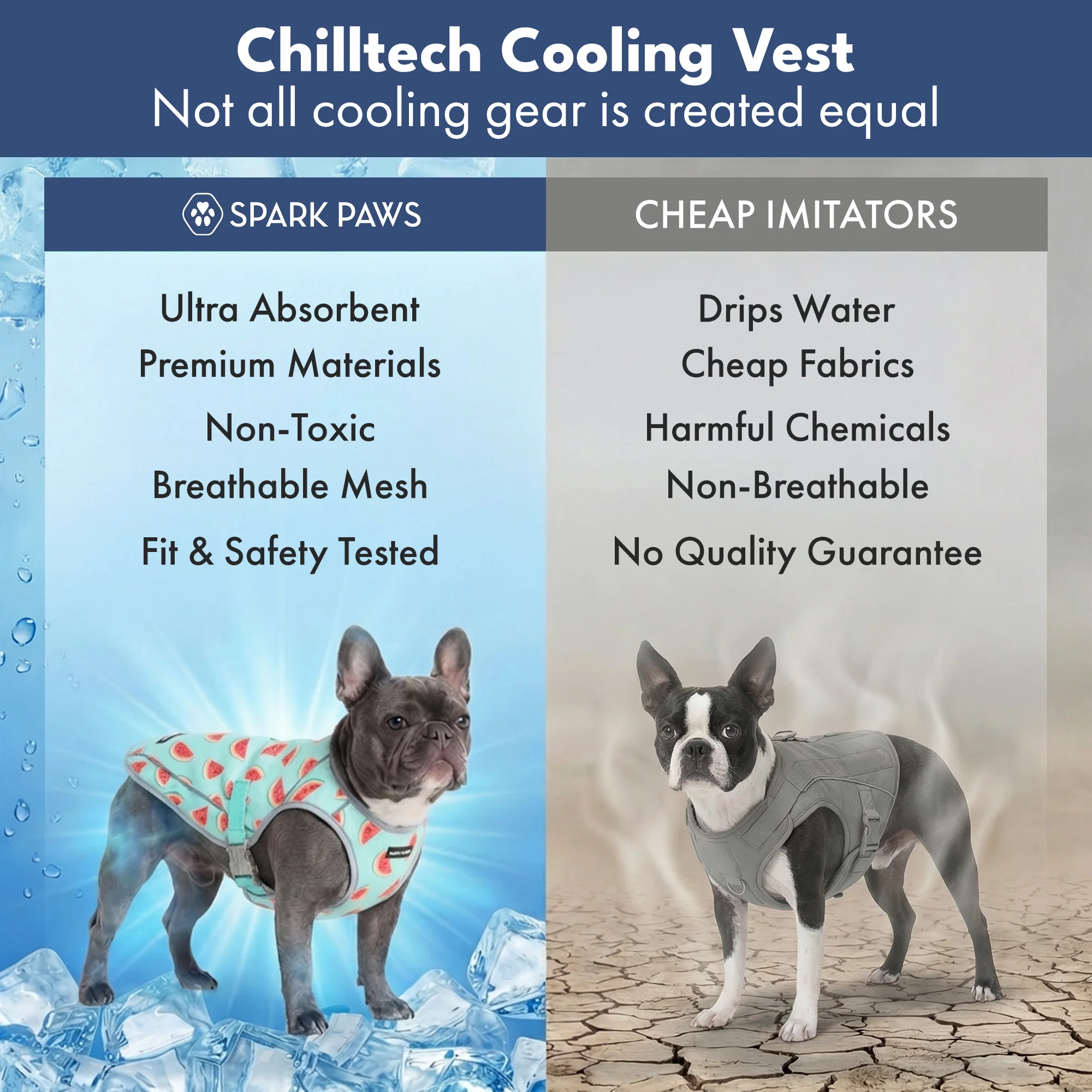 Dog Cooling Vest - Watermelon - Image 8