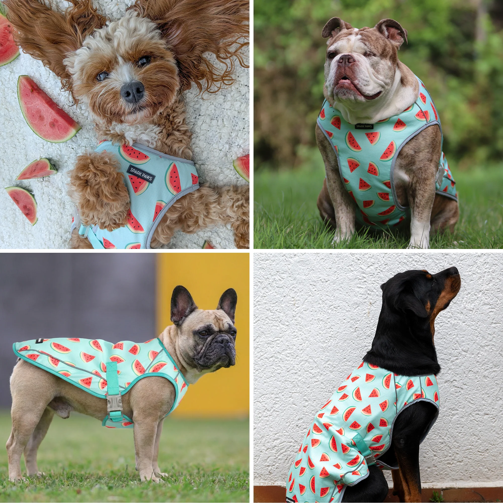 Dog Cooling Vest - Watermelon - Image 9