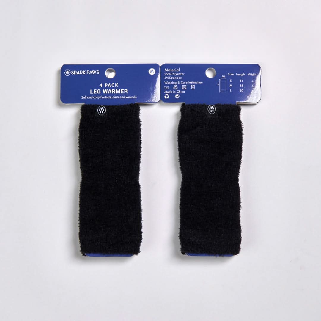 Stretchy Fleece Dog Leg Warmer Sleeves - Image 2