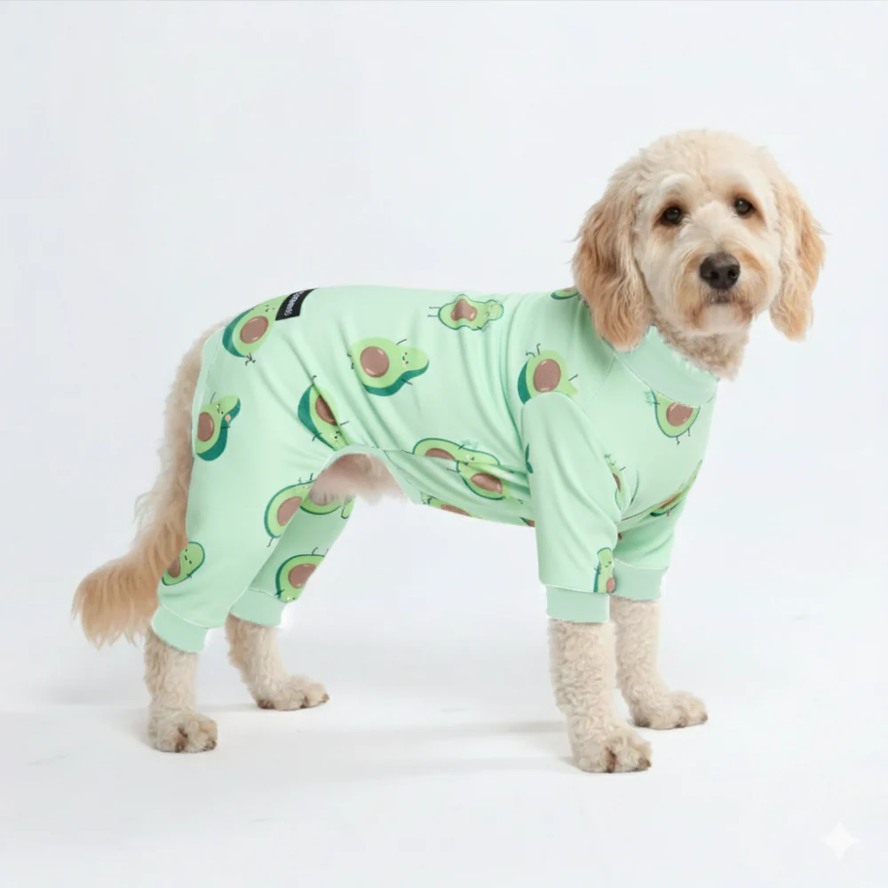 Dog Pajama - Avocado - Image 4