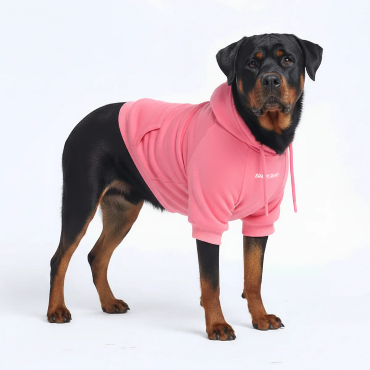Essential Dog Hoodie - Blush Pink - Image 6