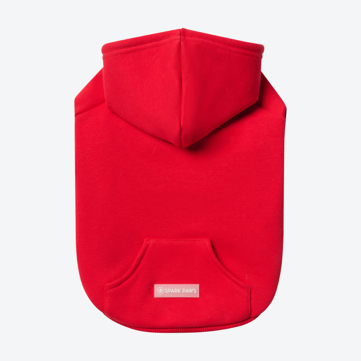 Essential Dog Hoodie - Crimson Red - Image 8