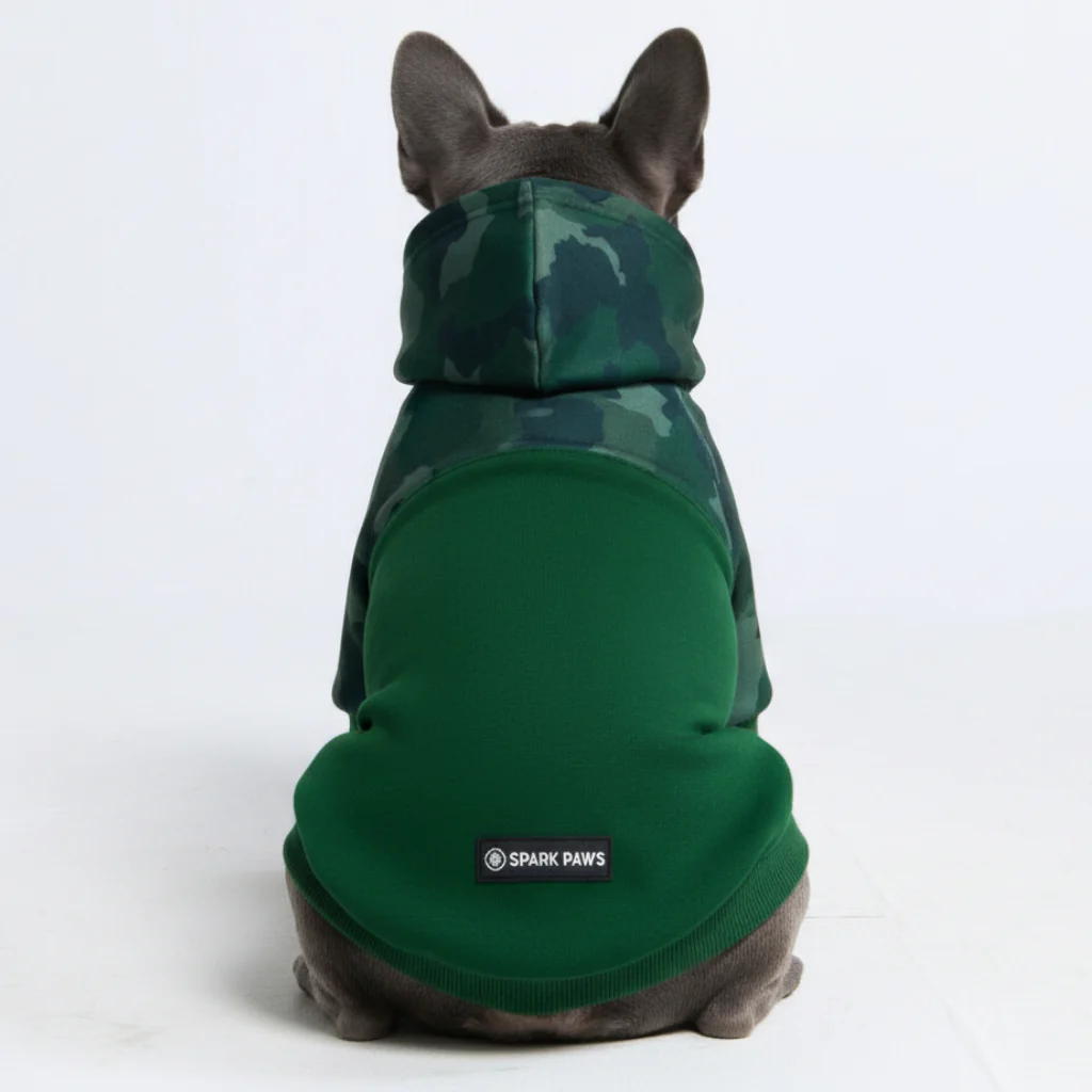 Forest Camo Dog Hoodie - Image 10