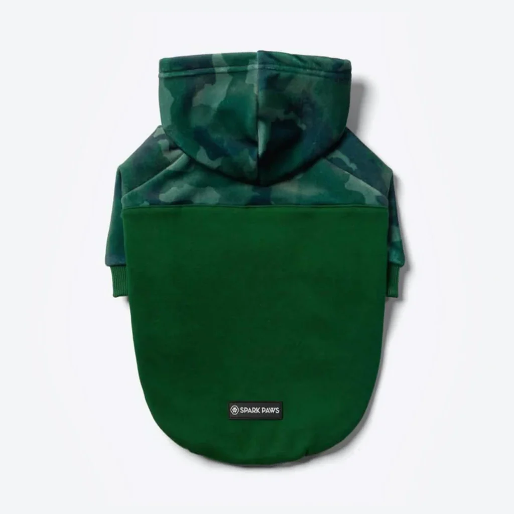 Forest Camo Dog Hoodie - Image 9