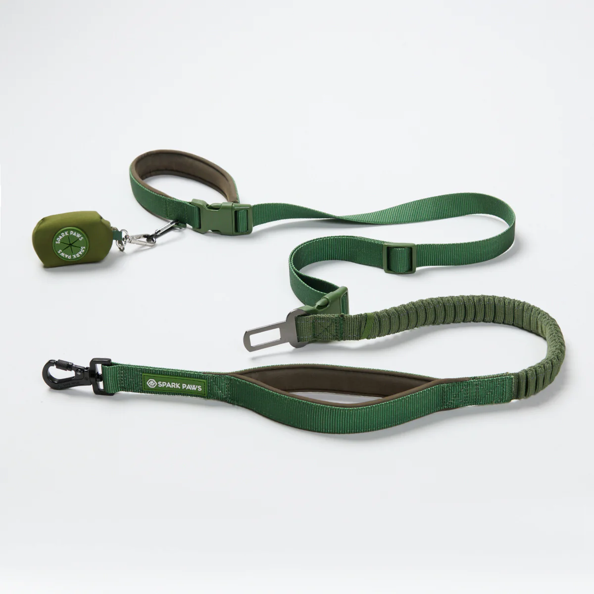 Multipurpose Seatbelt Handsfree Leash & Poop Bag Holder Set - Image 31