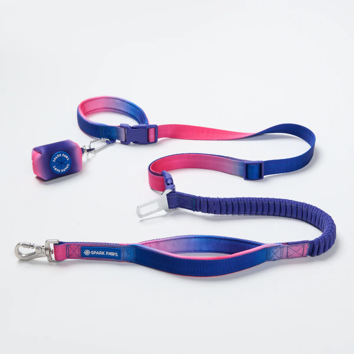 Multipurpose Seatbelt Handsfree Leash & Poop Bag Holder Set - Image 39