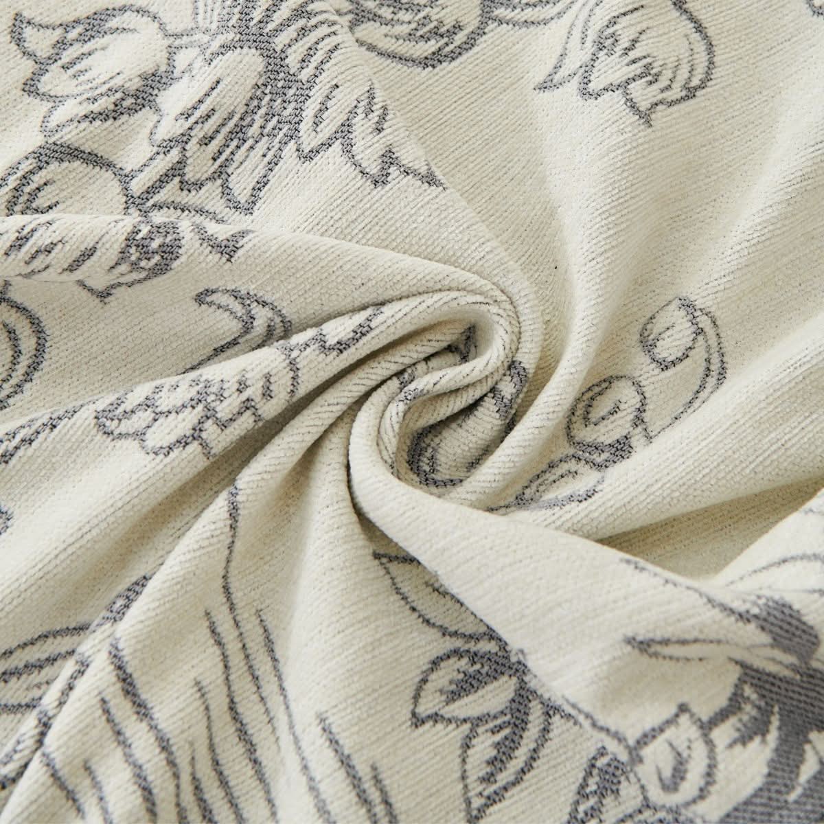 Pet Couch Cover - Lily of The Valley Grey - Image 5
