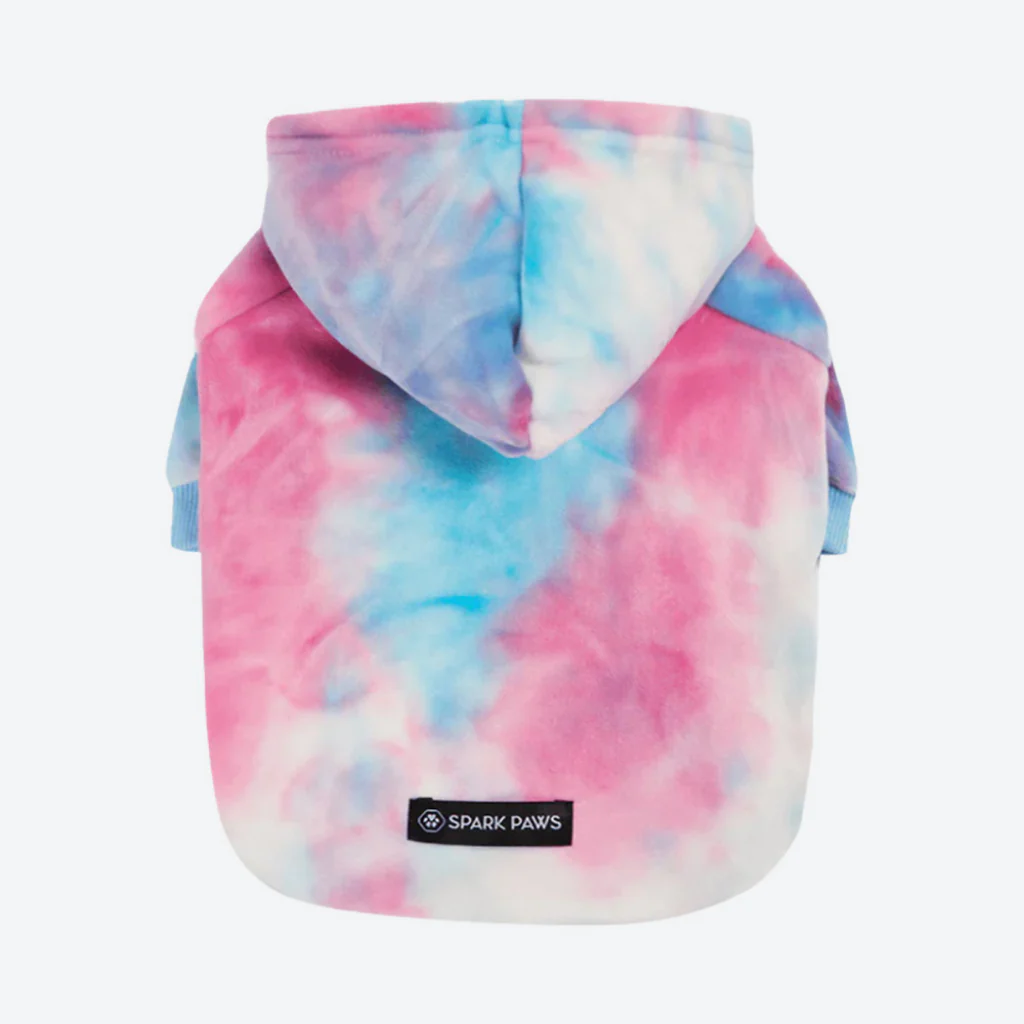 Velvet Dog Hoodie - Snow Cone - Image 9
