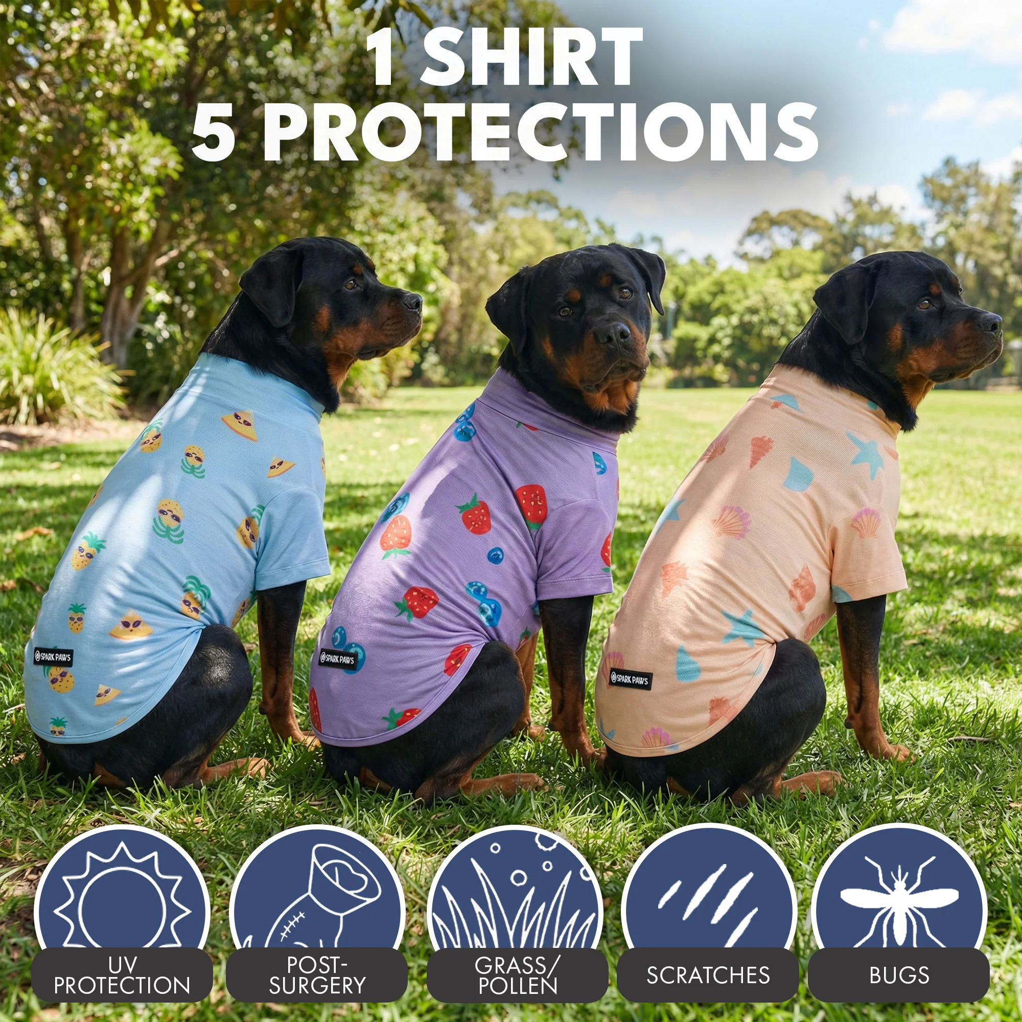Sunblock T-Shirt 3 Pack - Image 42