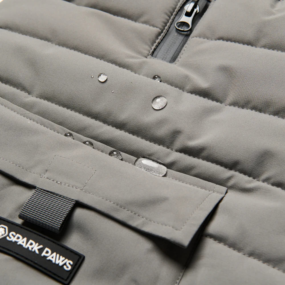 WarmShield Water-Resistant Jacket - Grey - Image 8